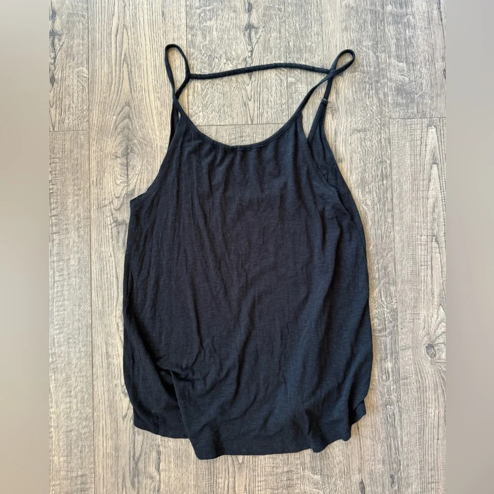 Aerie Black Real Soft Tank